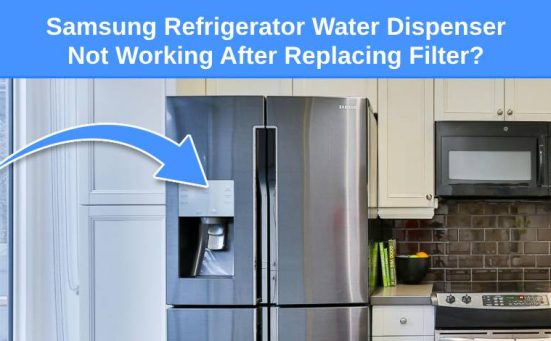 Samsung Refrigerator Water Dispenser Not Working After Replacing Filter? (do this)