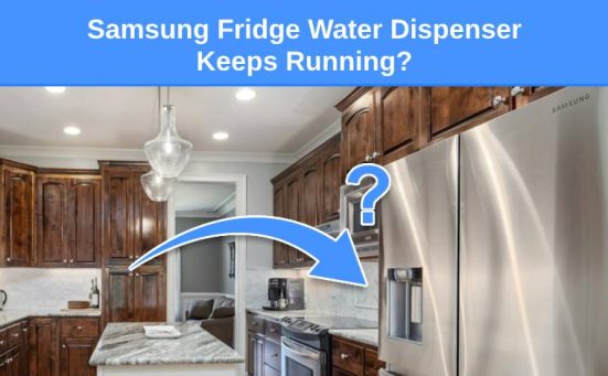 Samsung Fridge Water Dispenser Keeps Running? (here’s why)
