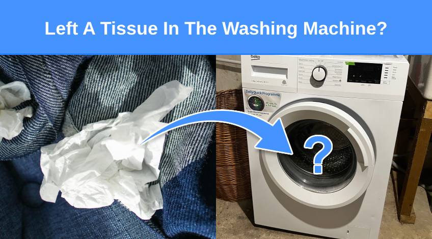Left A Tissue In The Washing Machine (this is what to do)