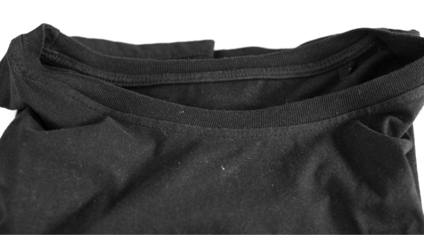 Folded Black Shirt