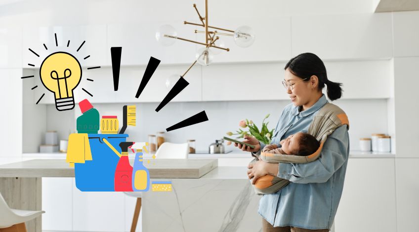Easy Cleaning Shortcuts Every New Mum Needs to Know