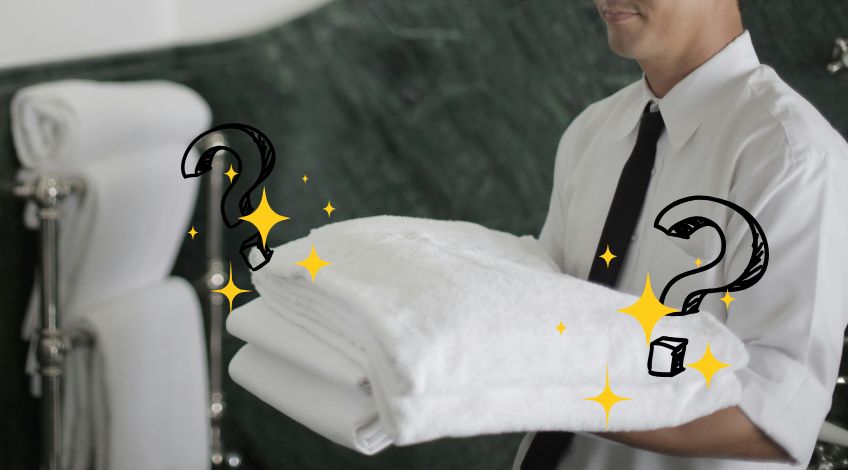 How Hotels Keep Their Towels So White (and you can too)