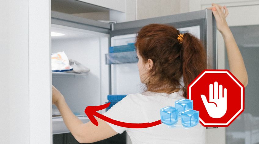 If you see ice at the bottom of your freezer, don’t ignore it