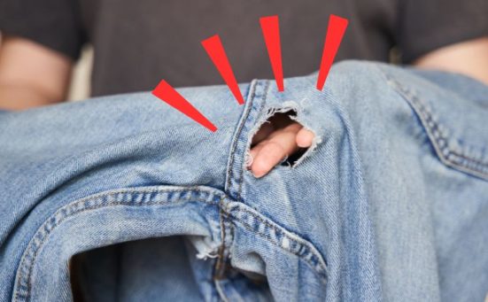 If you spot small holes in your clothes, do this immediately!