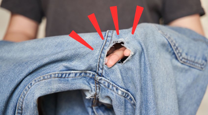 If you spot small holes in your clothes, do this immediately!