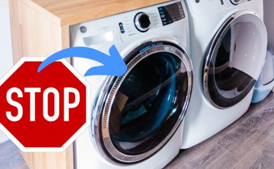 If your washing machine ever jumps, stop everything and do this