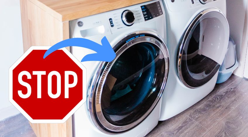 If your washing machine ever jumps, stop everything and do this