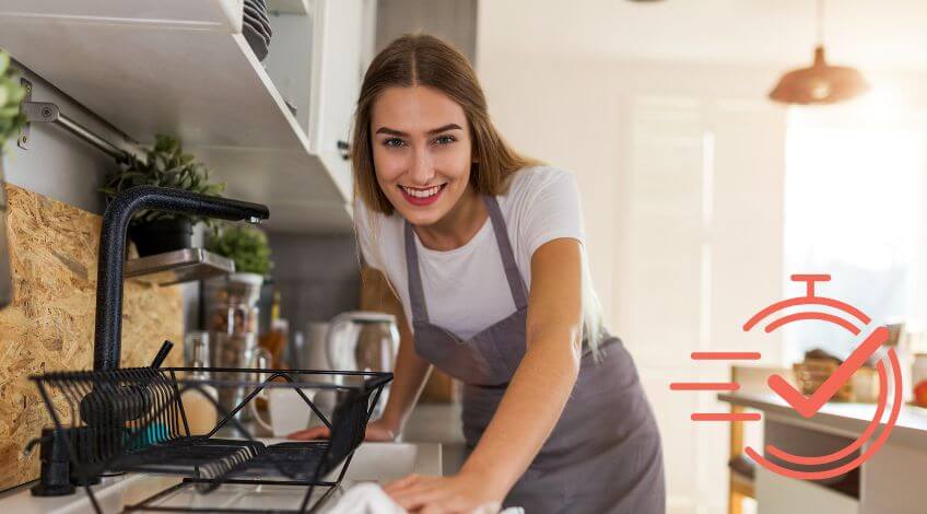 The Lazy Girl's Guide to Speed Cleaning (makes your home guest ready!)