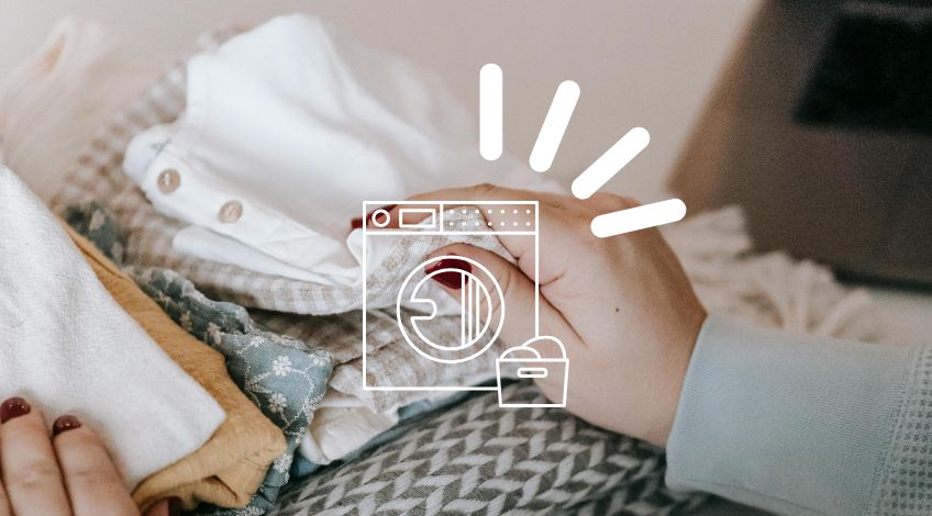 The overnight laundry hack everyone’s talking about (fixes stains, smells & faded whites)!