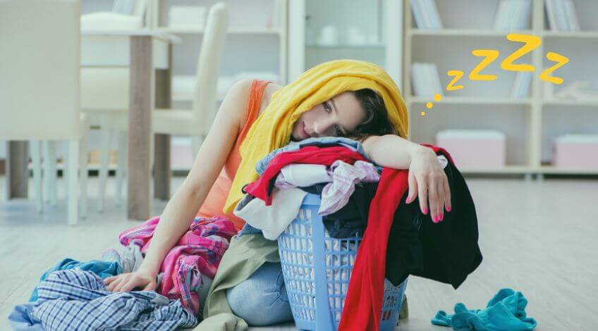 Effortless Laundry Routine For Lazy & Overwhelmed Ladies (so simple, you'll actually do it)