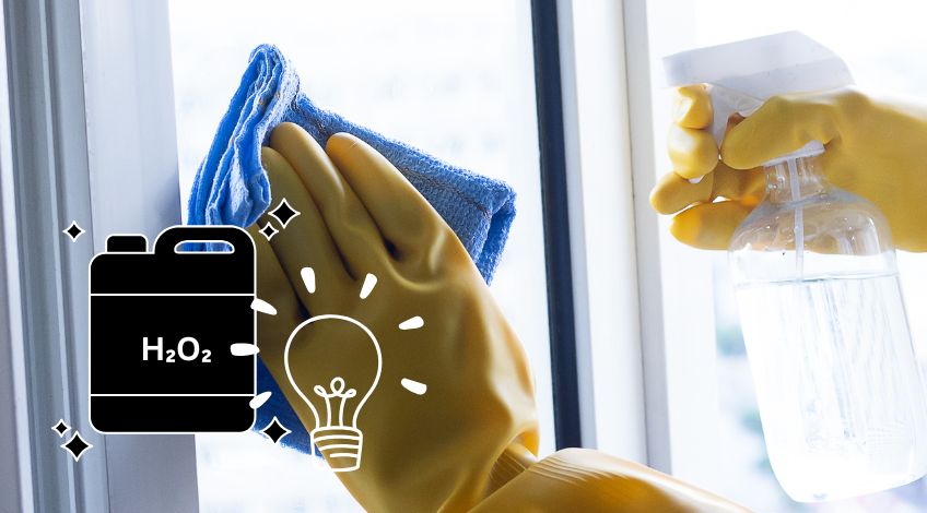 Hydrogen Peroxide Cleaning Hacks