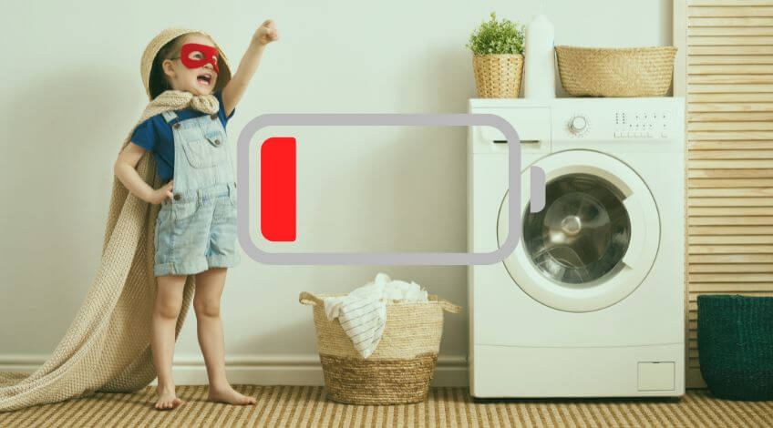 Life-Changing Laundry Routine When You Have Messy Kids and Low Energy!