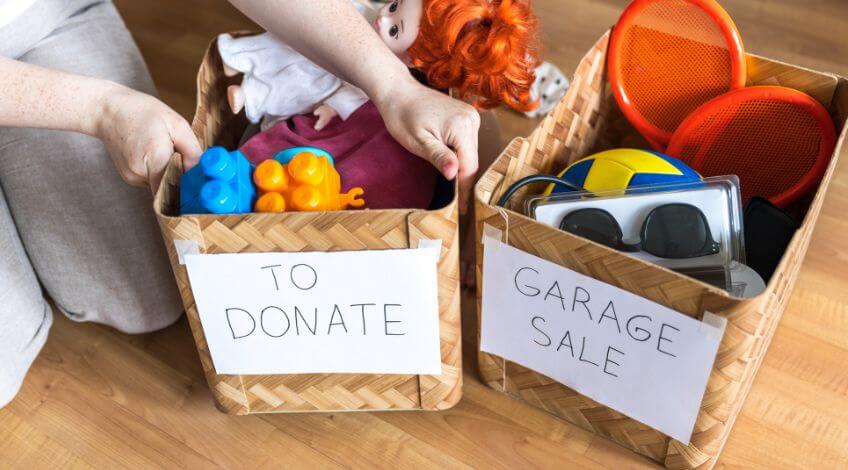 donate or garage sale