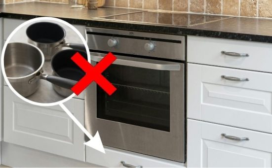Stop Storing Pans in Your Oven Drawer!