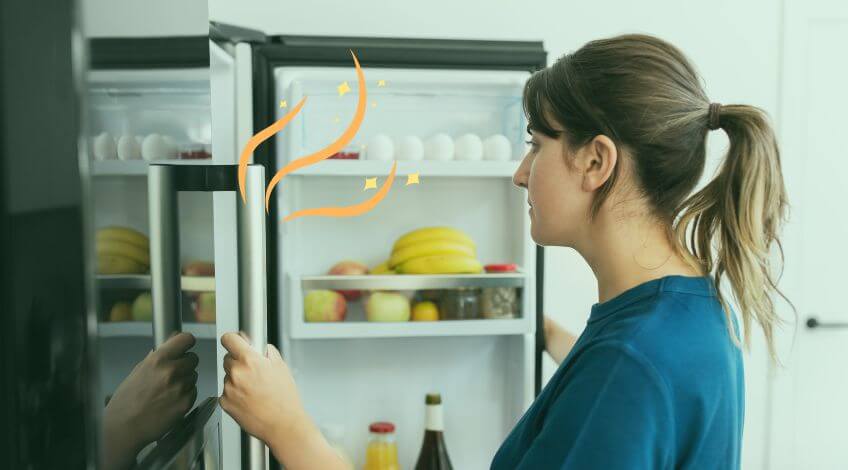 The No-Fail Method For Keeping Your Fridge Smelling Fresh