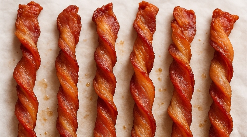 twisted bacon