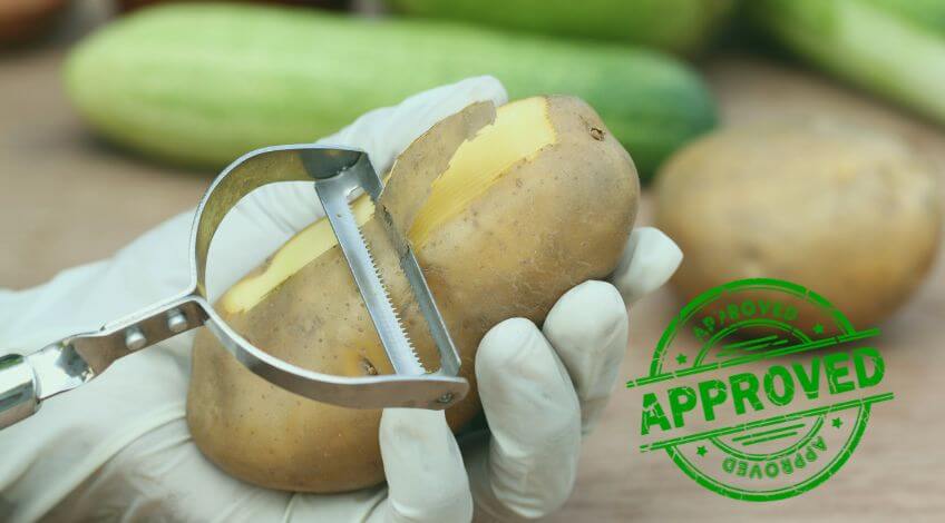 The Right Way to Use a Potato Peeler (Most People Get This Wrong!)
