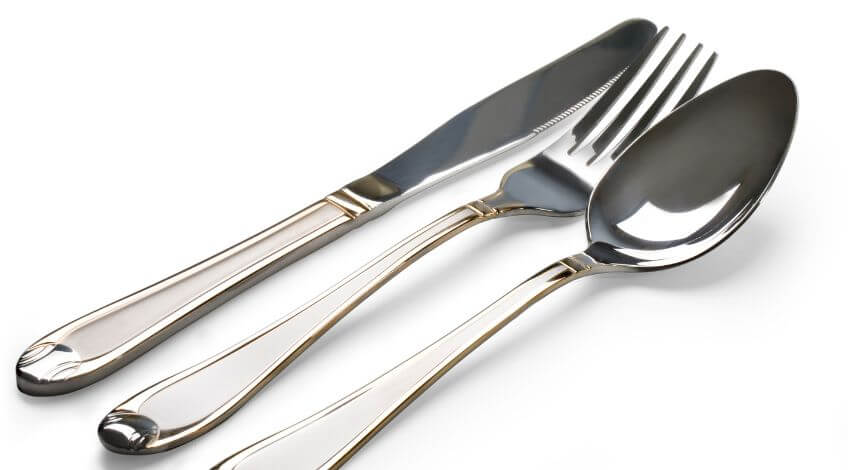cutlery, spoon, fork, knife