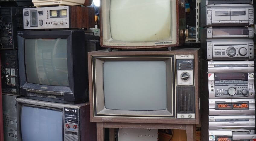 old tv and appliances