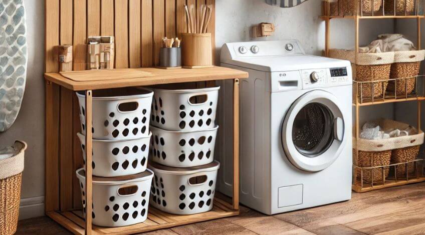 open basket storage