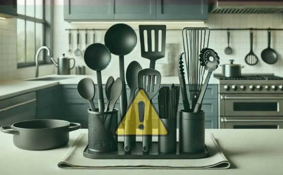Are Black Plastic Kitchen Utensils Toxic?