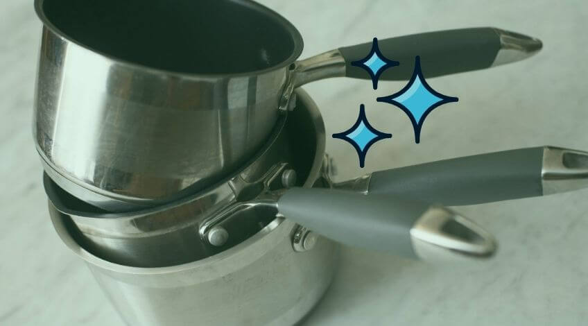 The Right Way to Clean Stainless Steel Pots Without Scratching Them