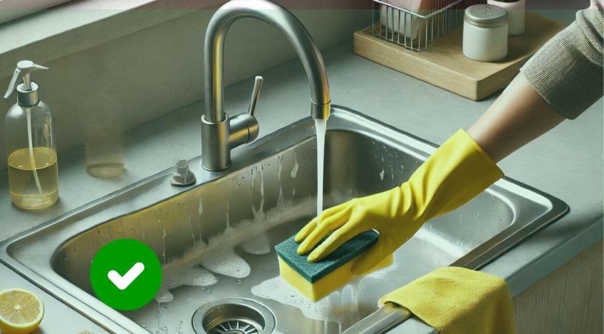 This Is the Right Way to Clean a Stainless Steel Sink