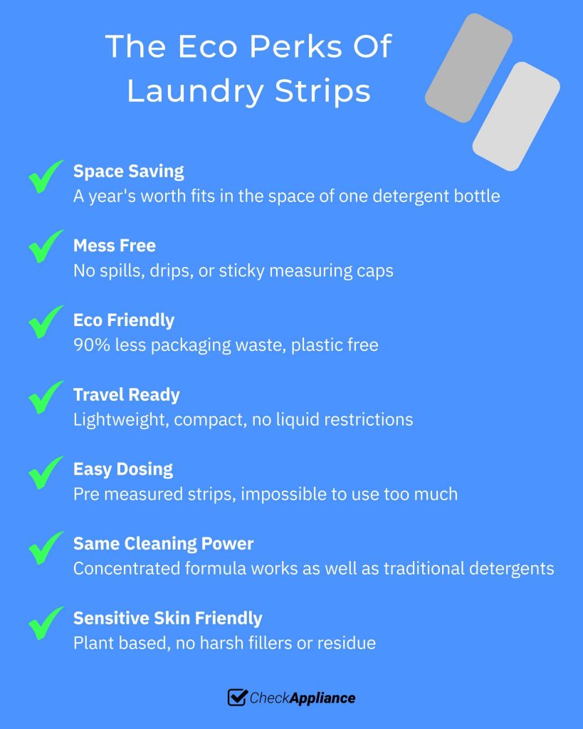 Eco Perks Of Laundry Strips