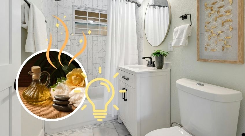 How I Made My Bathroom Smell Like A Spa Using Just 2 Ingredients