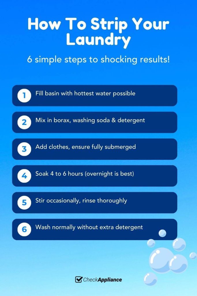 How To Strip Your Laundry