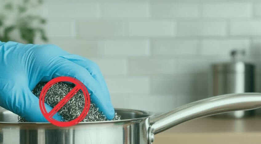 The Right Way To Clean Stainless Steel Pots Without Scratching Them